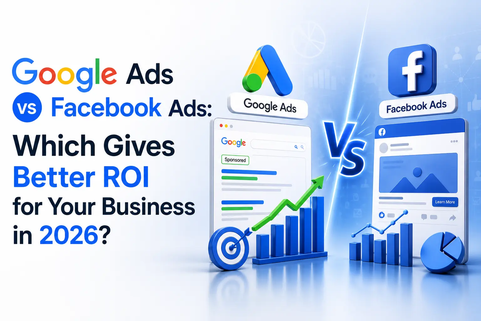 Google Ads vs Facebook Ads: Which Gives Better ROI for Your Business in 2026?