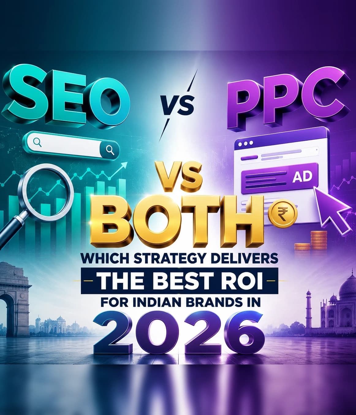 SEO vs PPC vs Both: Which Strategy Delivers the Best ROI for Indian Brands in 2026