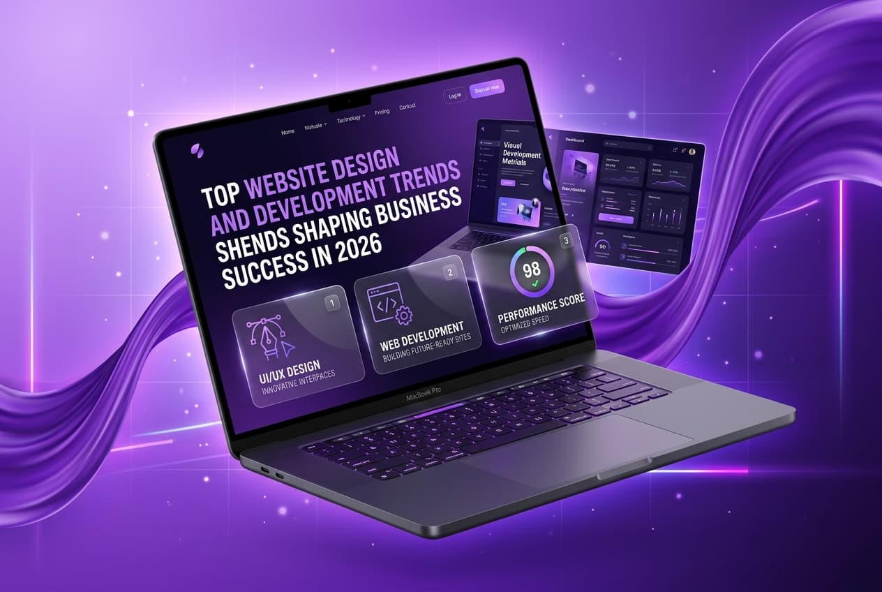 Top Website Design and Development Trends Shaping Business Success in 2026