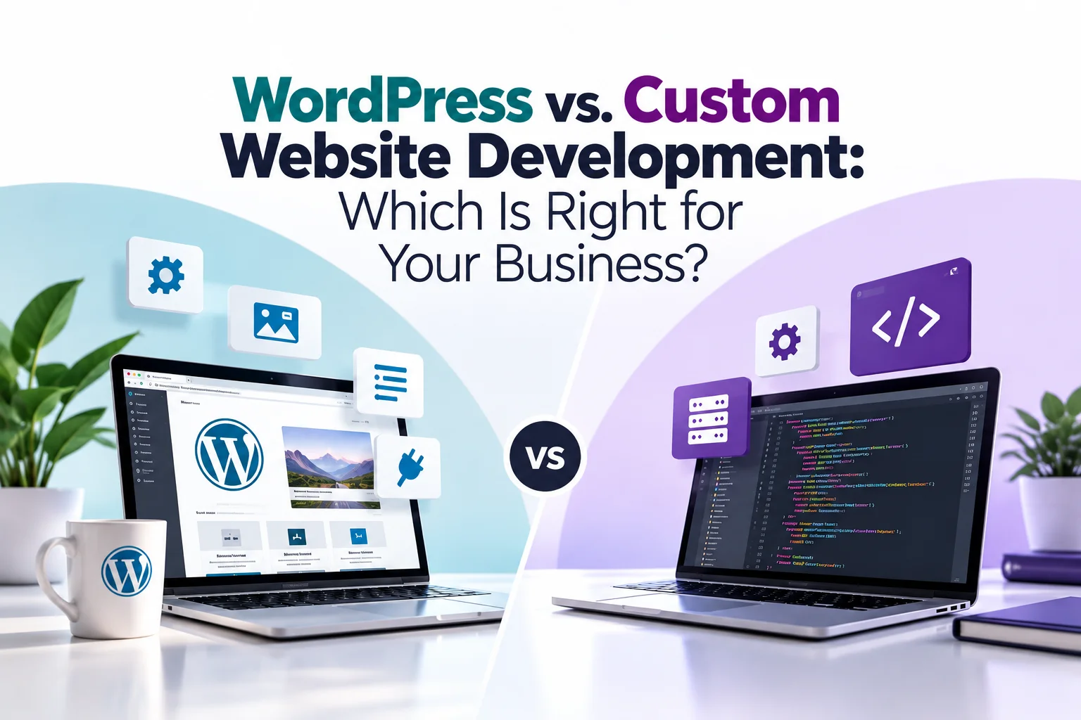 WordPress vs. Custom Website Development: Which Is Right for Your Business?