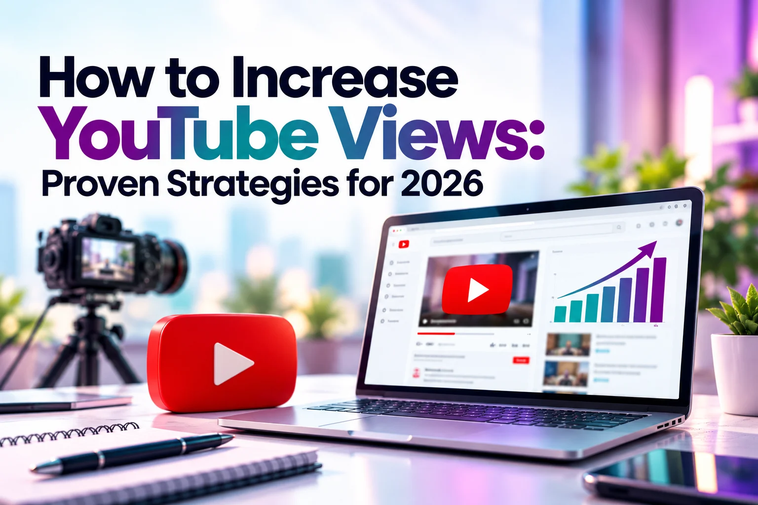 How to Increase YouTube Views in 2026 | Social Braynz